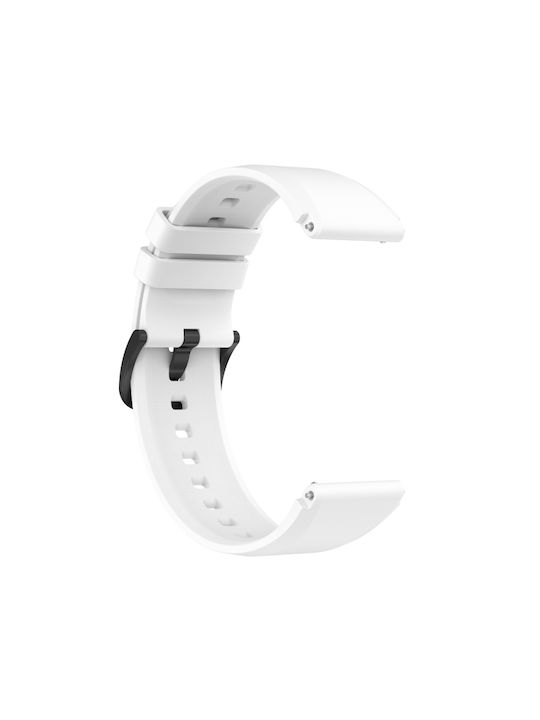Strap Silicone White (Huawei Watch GT 2eHonor GS ProAmazfit GTR 3 / GTR 3 Pro)