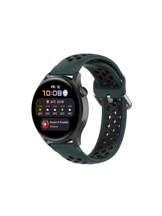Λουράκι Σιλικόνης Πράσινο (Huawei Watch GT 2eHonor GS Pro)