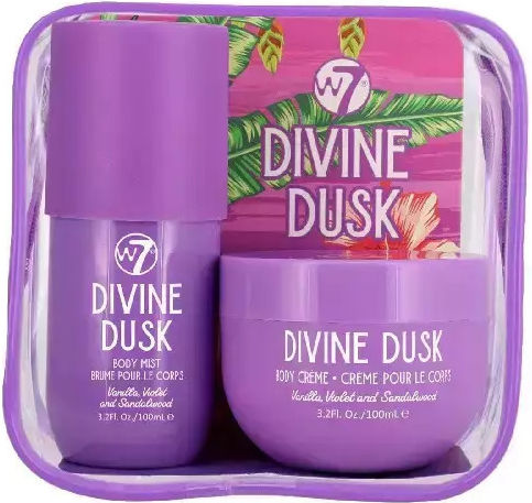 W7 Cosmetics Divine Dusk Travel Set για Ενυδάτωση 3τμχ