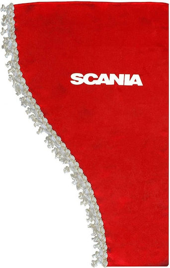 Σετ Κουρτίνες 3 Τεμαχίων Scania Κόκκινες