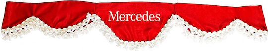 Mercedes 3-Teiliges Vorhang-Set Rot