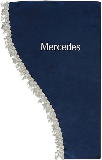 Mercedes 3-Teiliges Vorhang-Set Blau