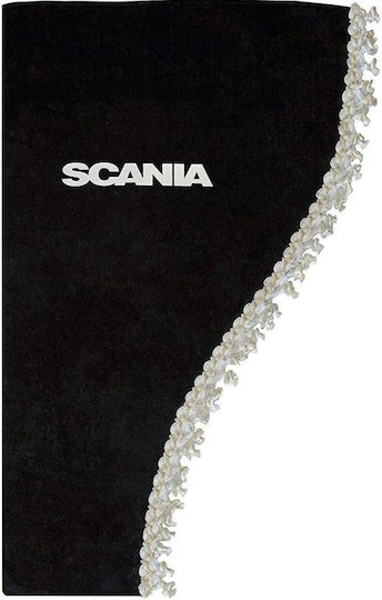 Set Vorhänge 3-teilig Scania Schwarze