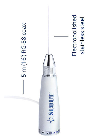 West Scout Marine Antenna VHF