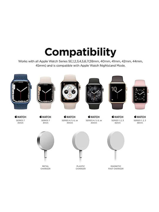 Smartwatch 003c Rosa Ladebasis