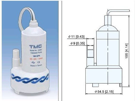 TMC Automatic Pump for Boat 12V