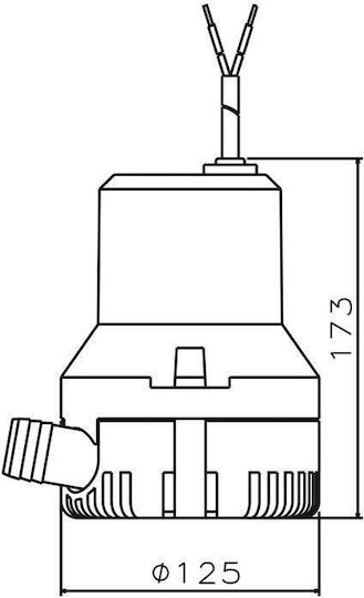 Nuova Rade Automatic Manual Pump for Boat 12V