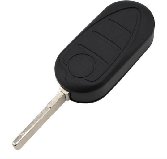 Foldable Car Key Shell with Blade with 3 Buttons Type for Alfa Romeo