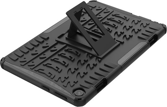 Lenovo Tab M10 3rd Gen Tire Texture Tpu Back Cover Ανθεκτική Μαύρη (Lenovo Tab M10 (3rd Gen) 10.1'')