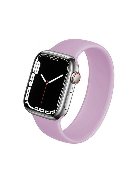 Soft Θήκη Σιλικόνης σε Μωβ χρώμα για Apple Watch 45mm Soft Θήκη Σιλικόνης σε Μωβ χρώμα για Apple Watch 45mm