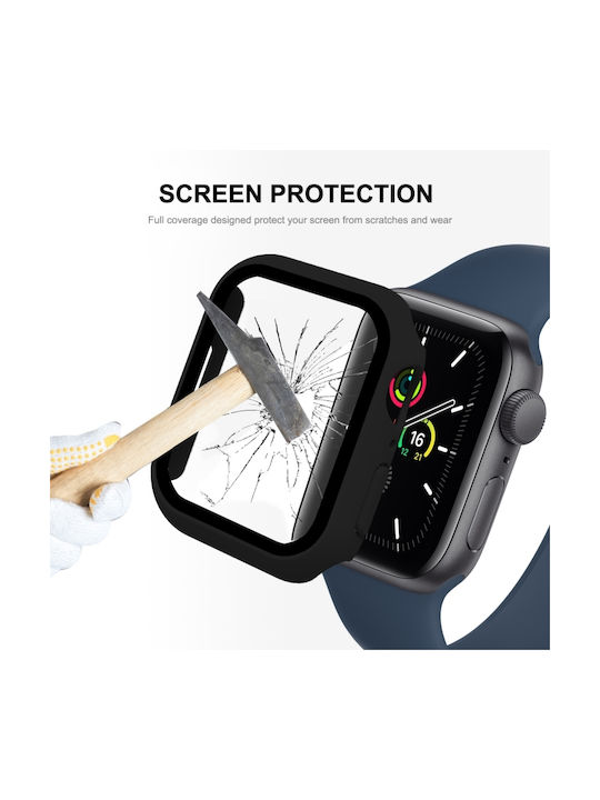 Hat-prince 2 1 Case Plastic Case in White color for Apple Watch 45mm
