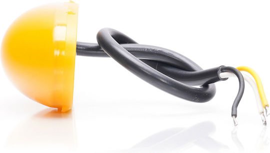 Neon Orange Side Marker Light Was 12v-24v