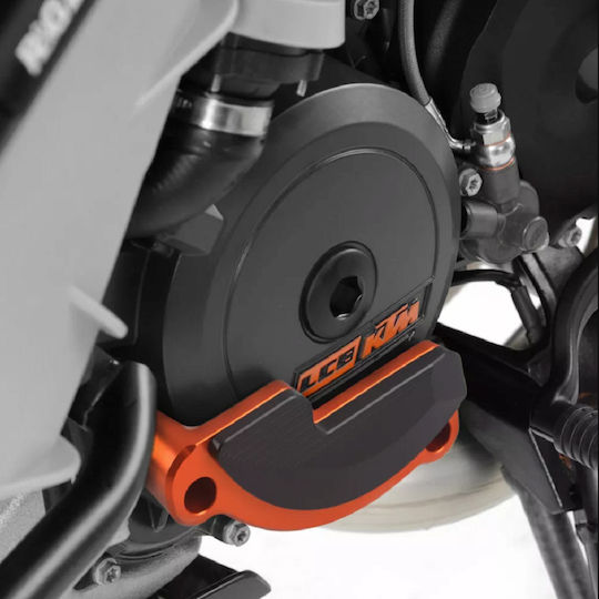 KTM Протектор за капак на двигател на мотоциклет KTM Супер ДЮК Черен