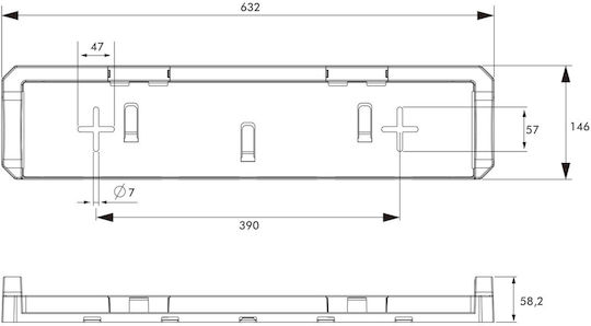 Proplast License Plate Lights Led 24V Universal