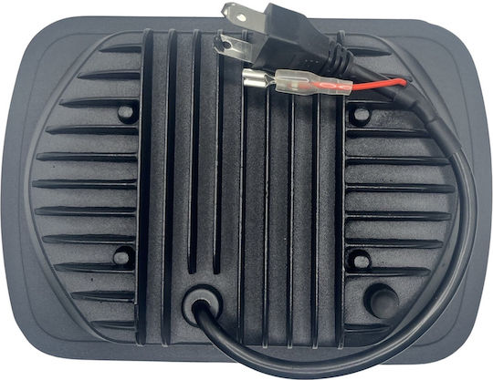LED Jeep Wrangler / Cherokee Suzuki Jimny 12 / 24V 60W 6.5cm με Λευκό Φωτισμό 1τμχ