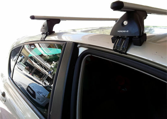 Nordrive Багажници за покрив Алуминий за Seat Алтеа 2004-2014 (Комплект с крака)