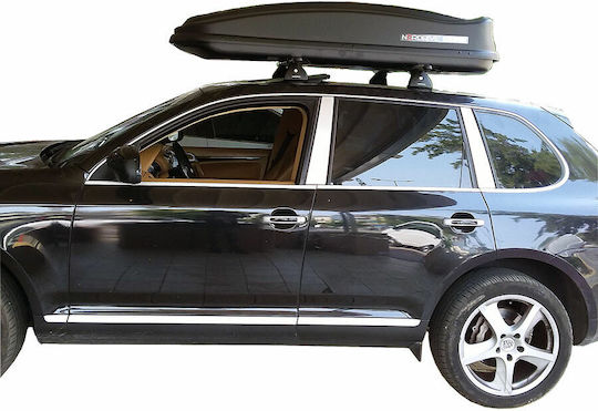Nordrive Dachstangen Aluminium für Porsche Cayenne 2003-2010 (mit Dachträgerfüßen und Schloss)