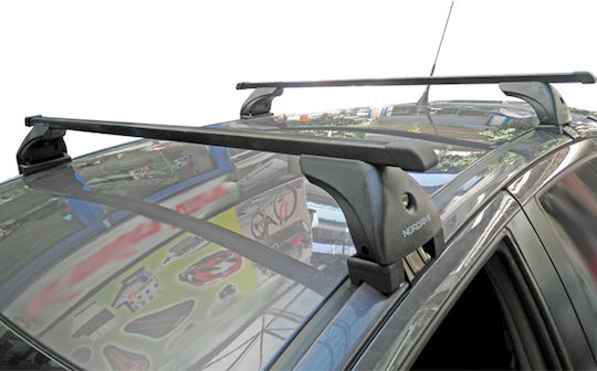 Nordrive Багажници за покрив Метал за Toyota Ярис 2006-2011 (Комплект с крака)