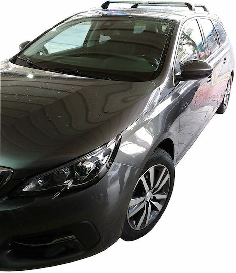 Nordrive Багажници за покрив Алуминий за Peugeot 308 2014+ (Комплект с крака)