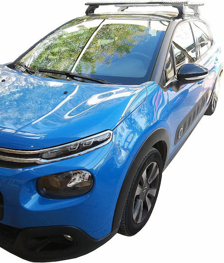 Nordrive Багажници за покрив Алуминий за Citroen C3 2016-2024 (Комплект с крака)