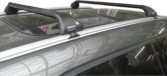 Nordrive Μπάρες Οροφής Μεταλλικές για Mini Cooper Kia Mini 2007-2013 (Σετ με πόδια)