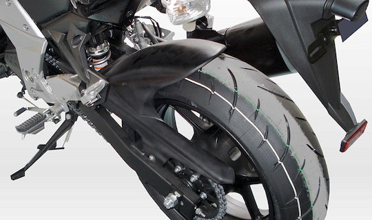 C-Racer Back Motorcycle Rear Wheel Fender for Kawasaki Z750 Black 1pcs