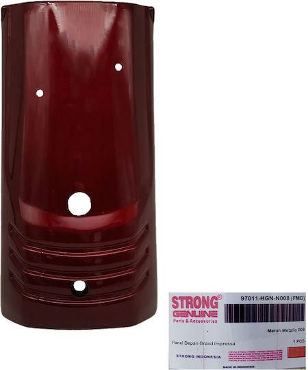 Strong Motorcycle Fairing Mask for Honda Astrea Grand 100 / Astrea Grand 110 / Astrea Grand X 110i Red 1pcs