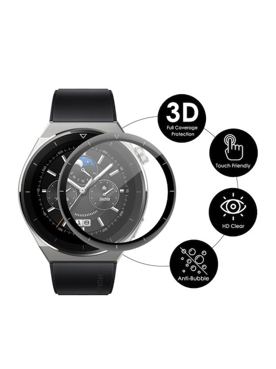 3d Full Coverage Soft Screen Protector for the Huawei Watch GT 3 Pro 46mm 1pcs