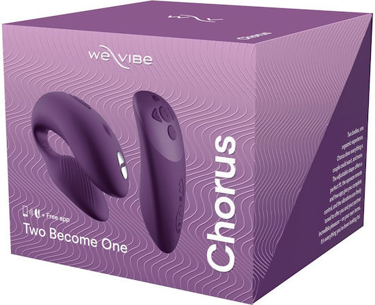 We-Vibe Chorus Вибратор за двойки с Дистанционно Управление 7.8см Лилав