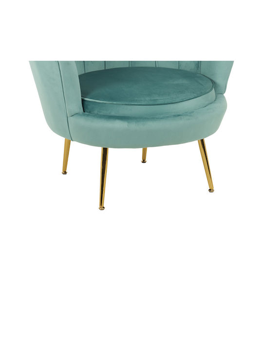 Daimon Catifelat Pistachio-gold 79x74x78cm