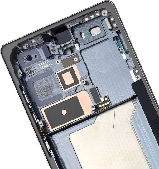 Samsung Zentrale Chassis Samsung Galaxy S25 Ultra Original Service Pack Grau