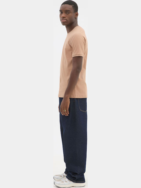 Bluza Tricou Cu Mânecă Scurtă Cămilă