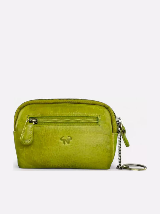 Leder Schlüsselhalter Calfnero 8023w Limette
