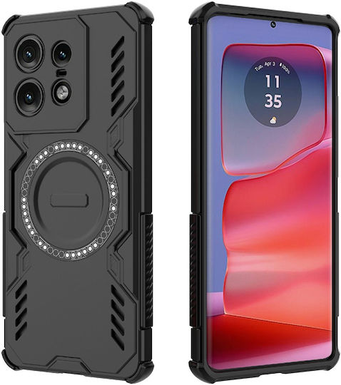 Techsuit Back Cover Plastic Black (Motorola Edge 50 Pro)