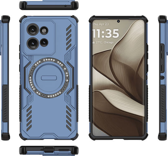 Techsuit Back Cover Πλαστικό Μπλε (Motorola Edge 50)