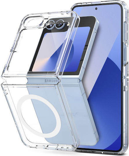 Ringke Fusion Back Cover Σιλικόνης Διάφανο (Galaxy Z Flip7)