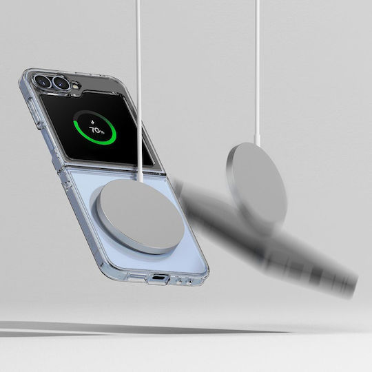 Ringke Fusion Back Cover Σιλικόνης Διάφανο (Galaxy Z Flip7)