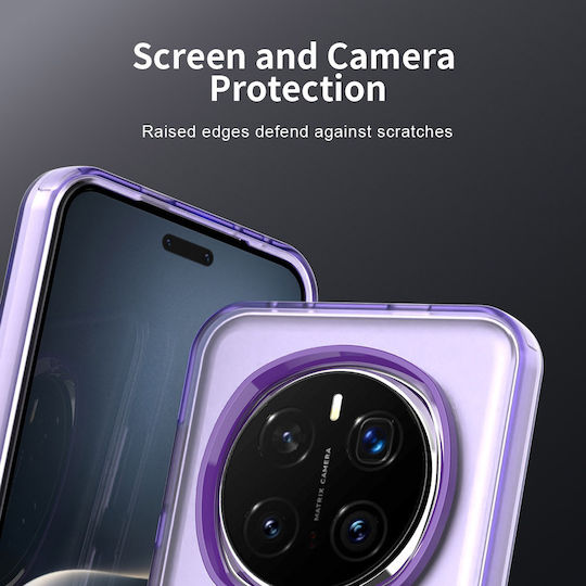 Techsuit Back Cover Πλαστικό / Σιλικόνης Μωβ (Honor Magic7 Pro)