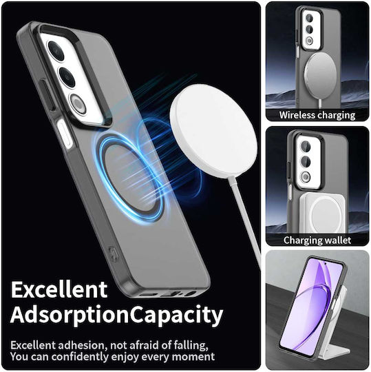 Techsuit Back Cover Σιλικόνης Μαύρο (Oppo A80 5G)