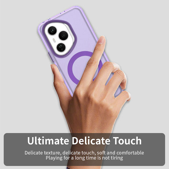 Techsuit Back Cover Σιλικόνης Μωβ (Honor 400 Pro)