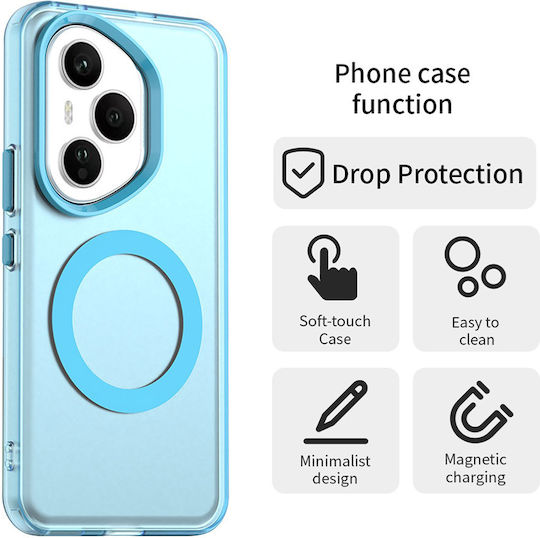 Techsuit Back Cover Σιλικόνης Μπλε (Honor 400 Pro)