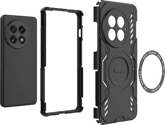 Techsuit Umschlag Rückseite Kunststoff Blau (OnePlus 13)