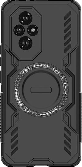 Techsuit Задна корица Пластмаса Черен (Honor 200)