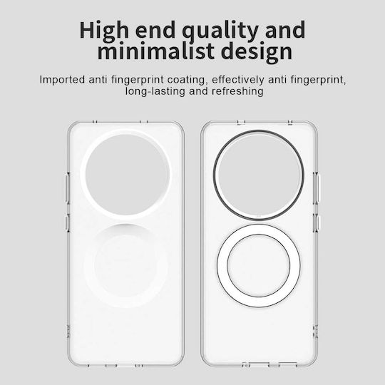 Techsuit Umschlag Rückseite Silikon Weiß (Oppo Reno12 F / FS)