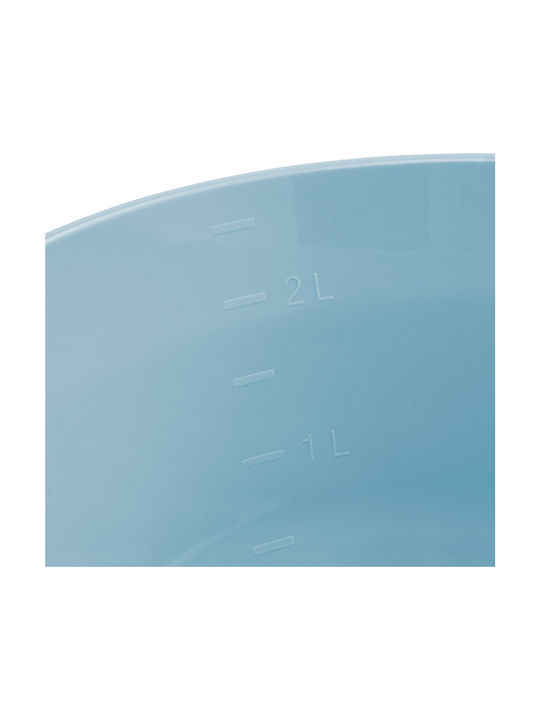 Keeeper Servierschüssel Rund Kunststoff Blau mit Durchmesser 24cm