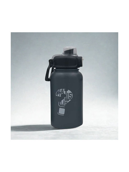 Uncle George Water Bottle Stainless Steel 900ml Gray