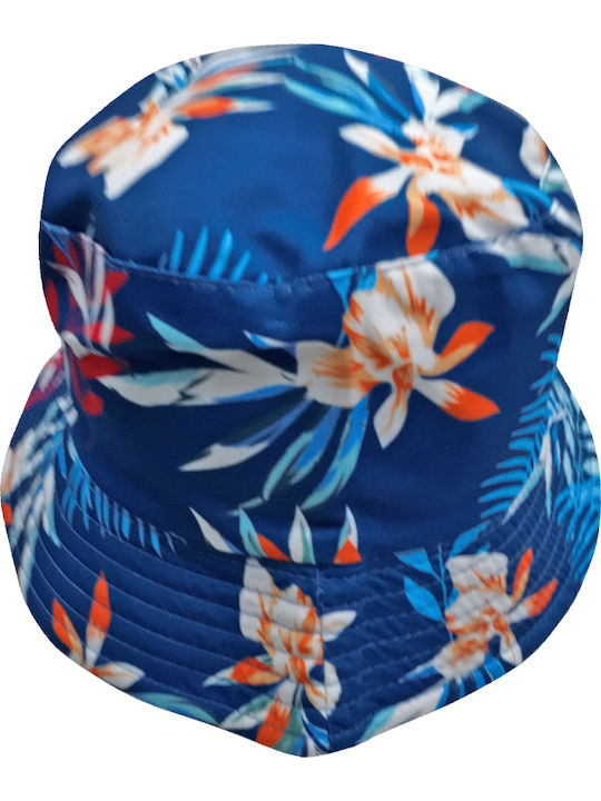 Brims and Trims Fabric Men's Hat Bucket Style Blue