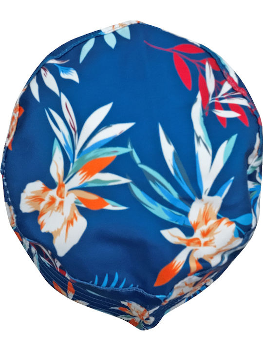 Brims and Trims Fabric Men's Hat Bucket Style Blue