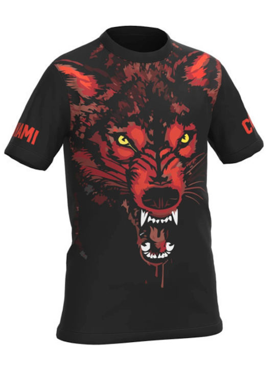 Okami Kinder Kurzärmlig T-Shirt OKIDS105 Schwarz