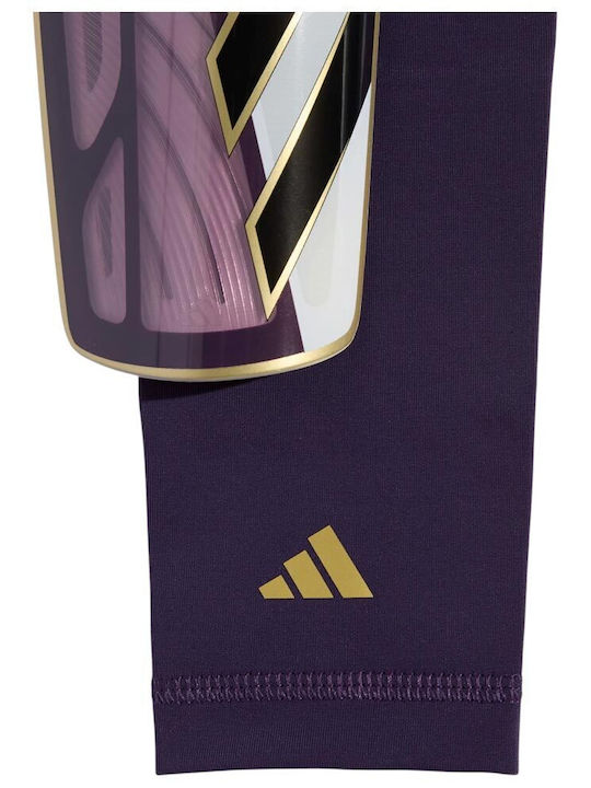 adidas Tiro League JD6027 Επικαλαμίδες Ποδοσφαίρου Ενηλίκων Μωβ